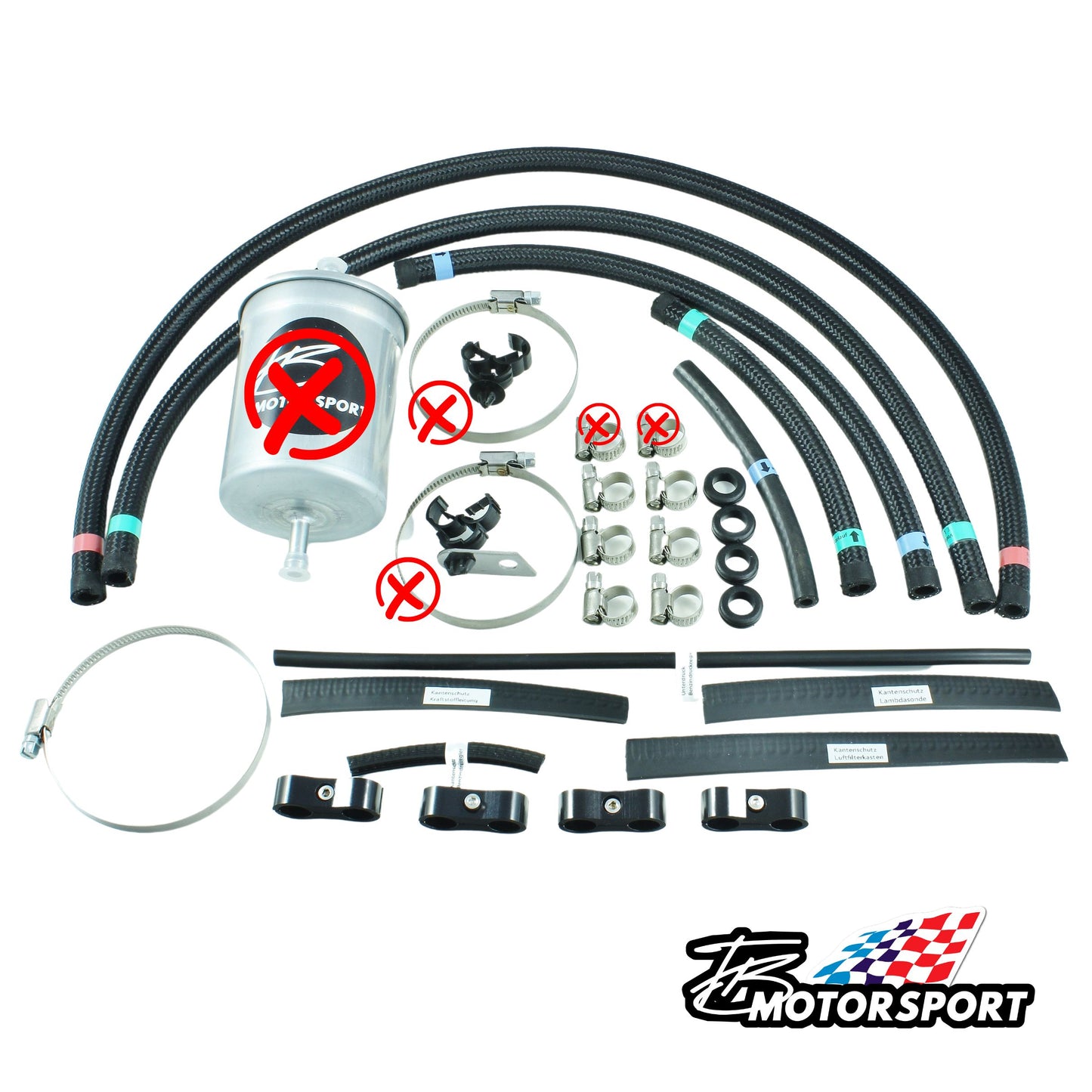 Dash Leitung Kraftstoff passend für BMW E30 320i 325i 325e 316i 318i 318IS M20 M40 M42 Rep.Kit