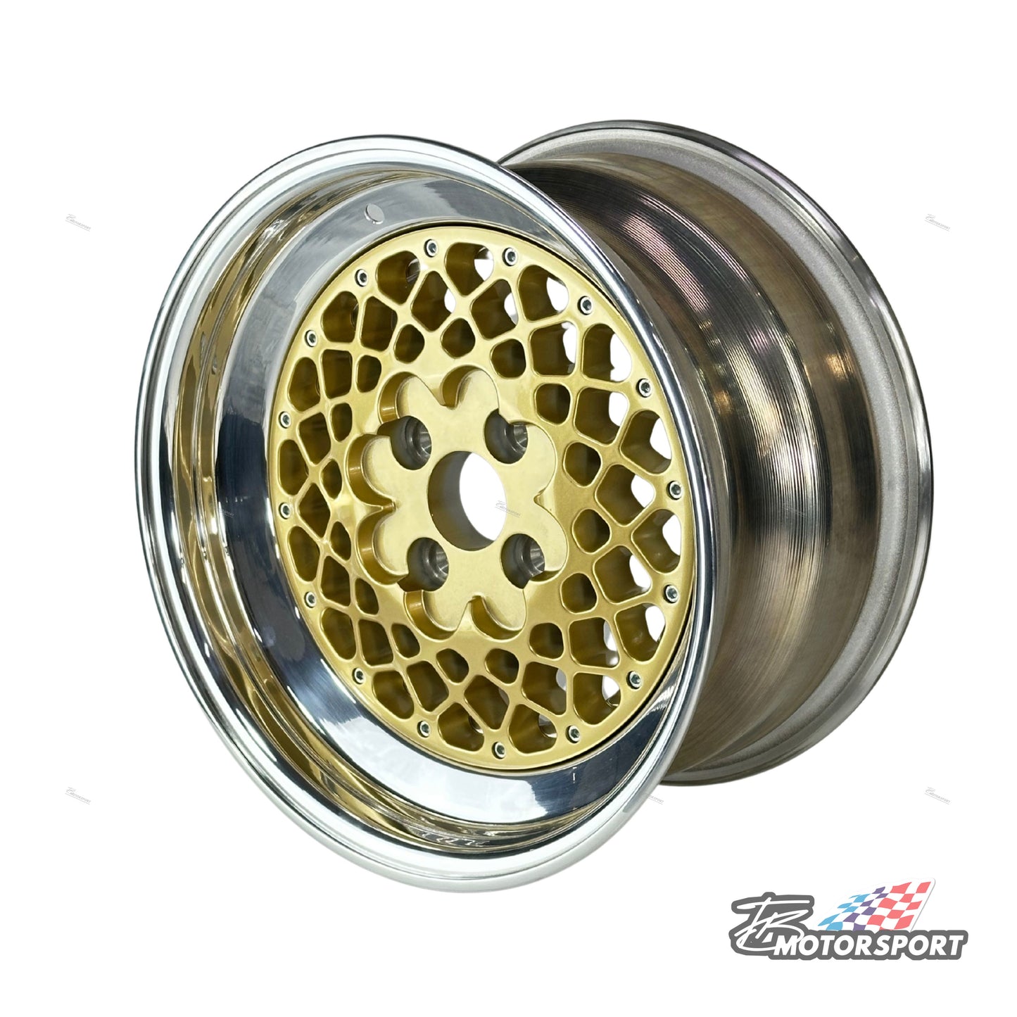 4 x Dreiteiler Felgen 7x15, 4x100, ET15