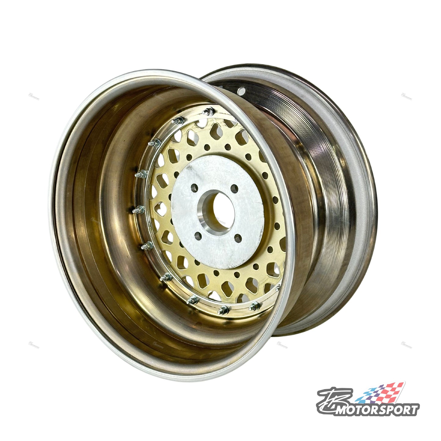 4 x Dreiteiler Felgen 7x15, 4x100, ET15