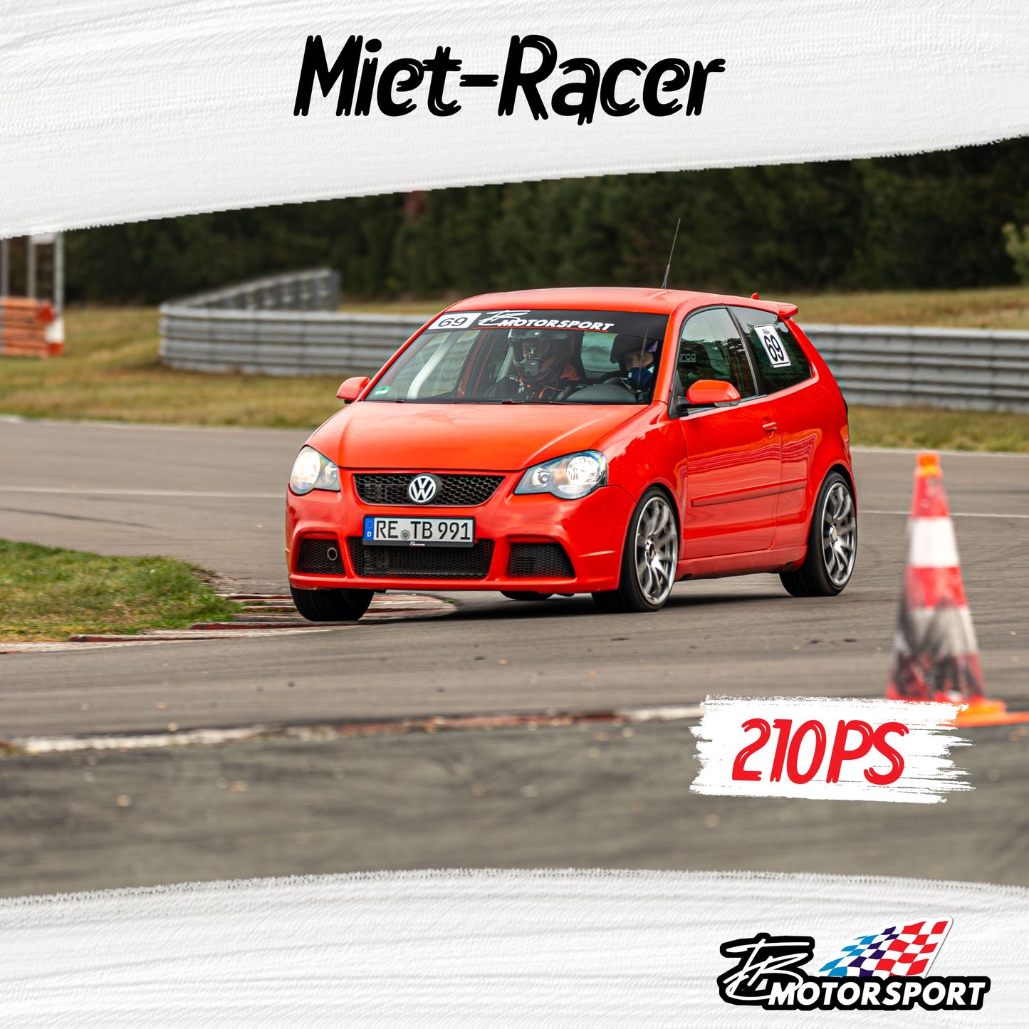Mietracer VW POLO GTI CUP