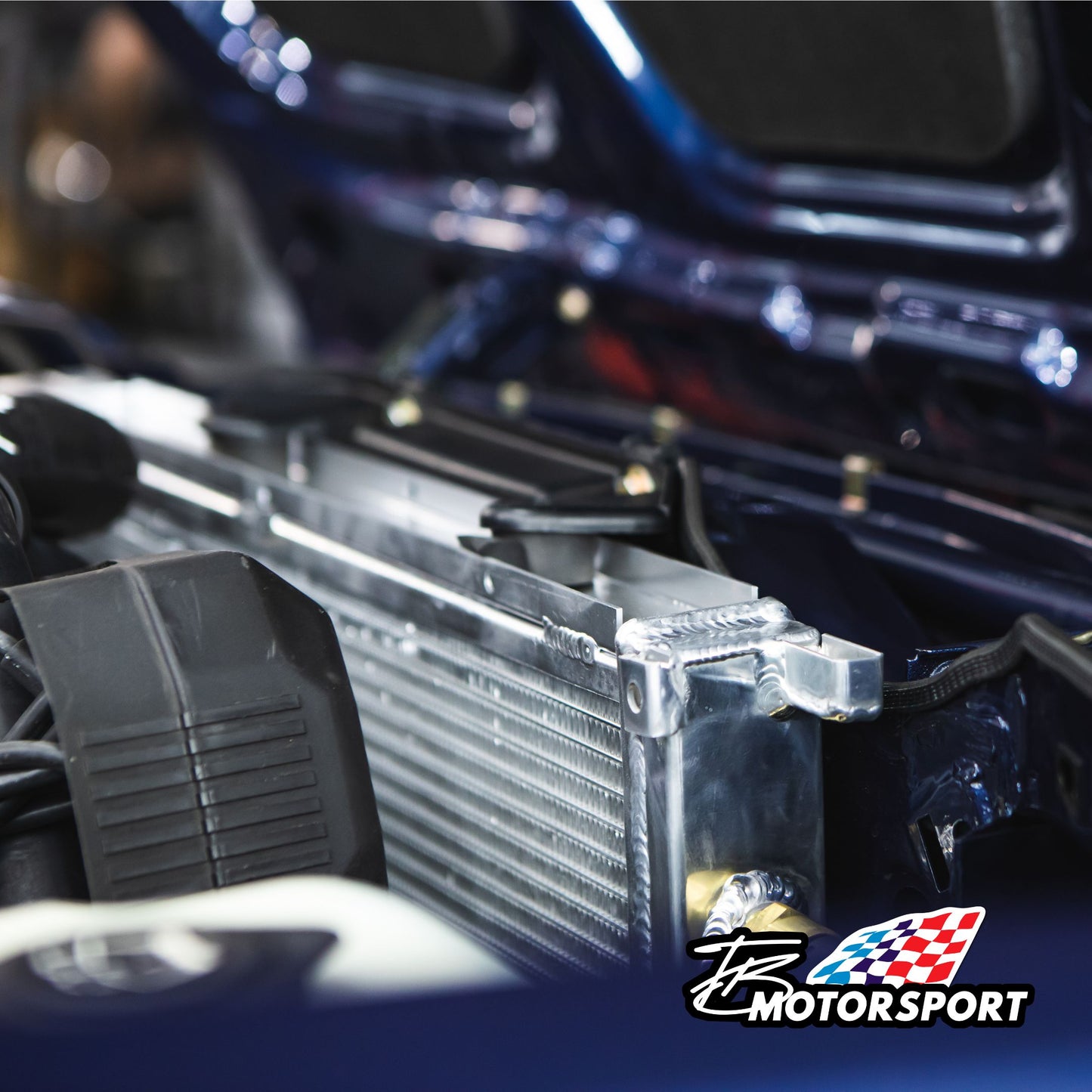 Aluminium Kühler TBM 2 Reihen passend BMW E30 + E36