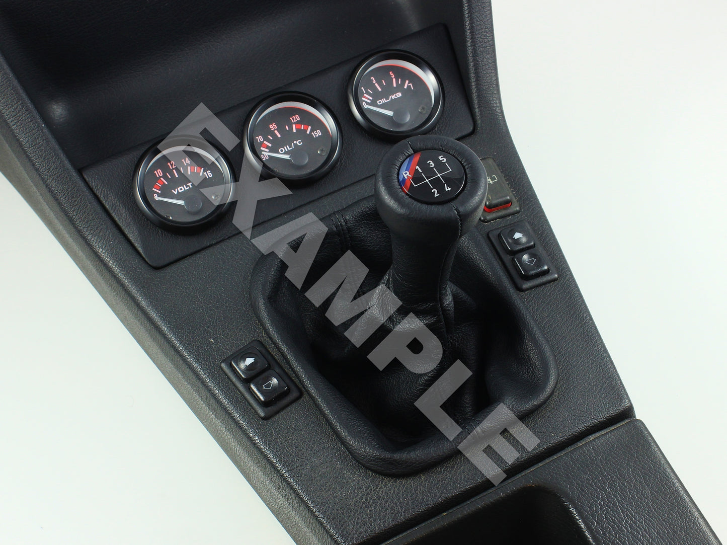 BMW E30 Zusatzinstrumente Halter LEDER