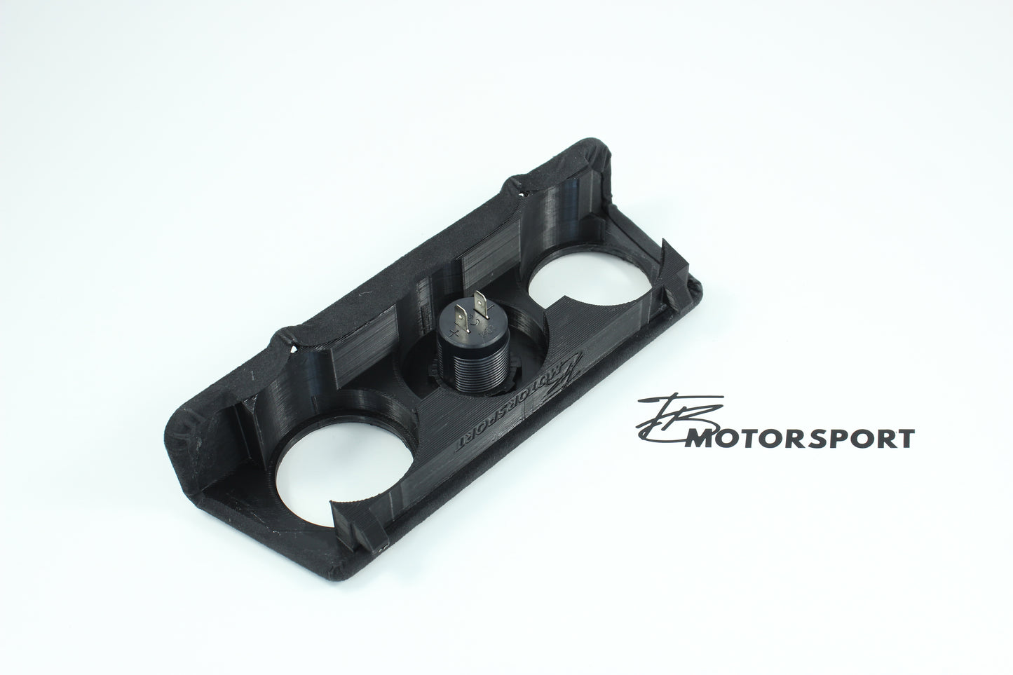 BMW E30 Zusatzinstrumente Halterung 2xUSB Schnelladegerät 4,2A Leder 316i-M3