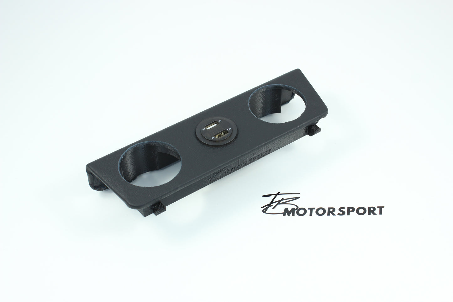 BMW E30 Zusatzinstrumente Halterung 2xUSB Schnelladegerät 4,2A Leder 316i-M3