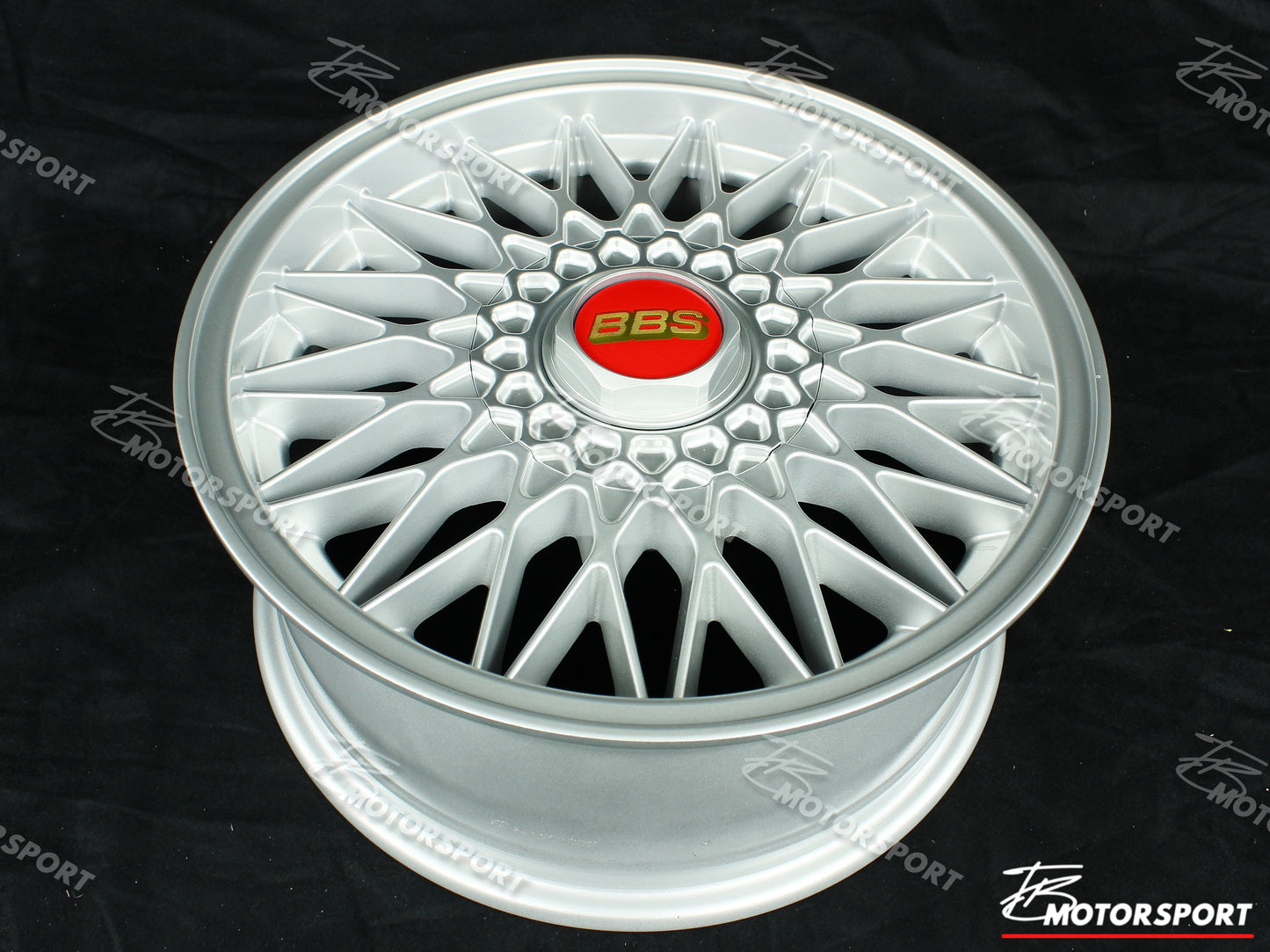 4x BBS Emblem rot gold 3D 70mm passend für Maxilite Xspoke