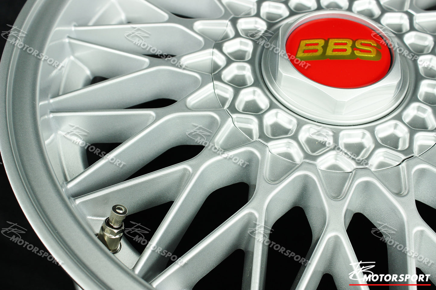 4x BBS Emblem rot gold 3D 70mm passend für Maxilite Xspoke