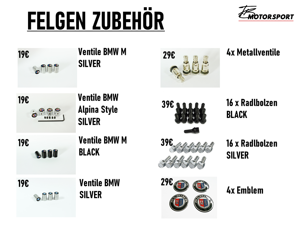 Maxilite Alpina Style 7,5x17 4x100 passend BMW E30