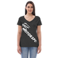 Recyceltes Damen-T-Shirt mit V-Ausschnitt TBM