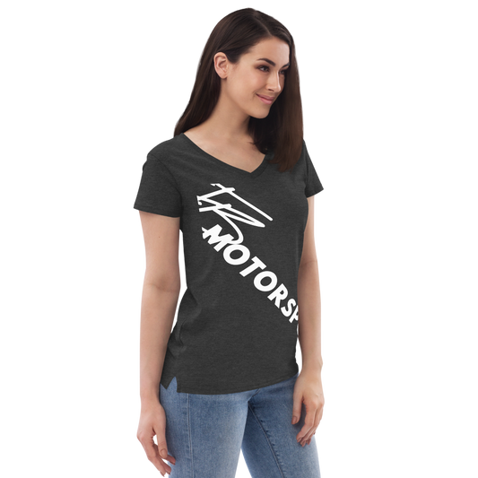 Recyceltes Damen-T-Shirt mit V-Ausschnitt TBM