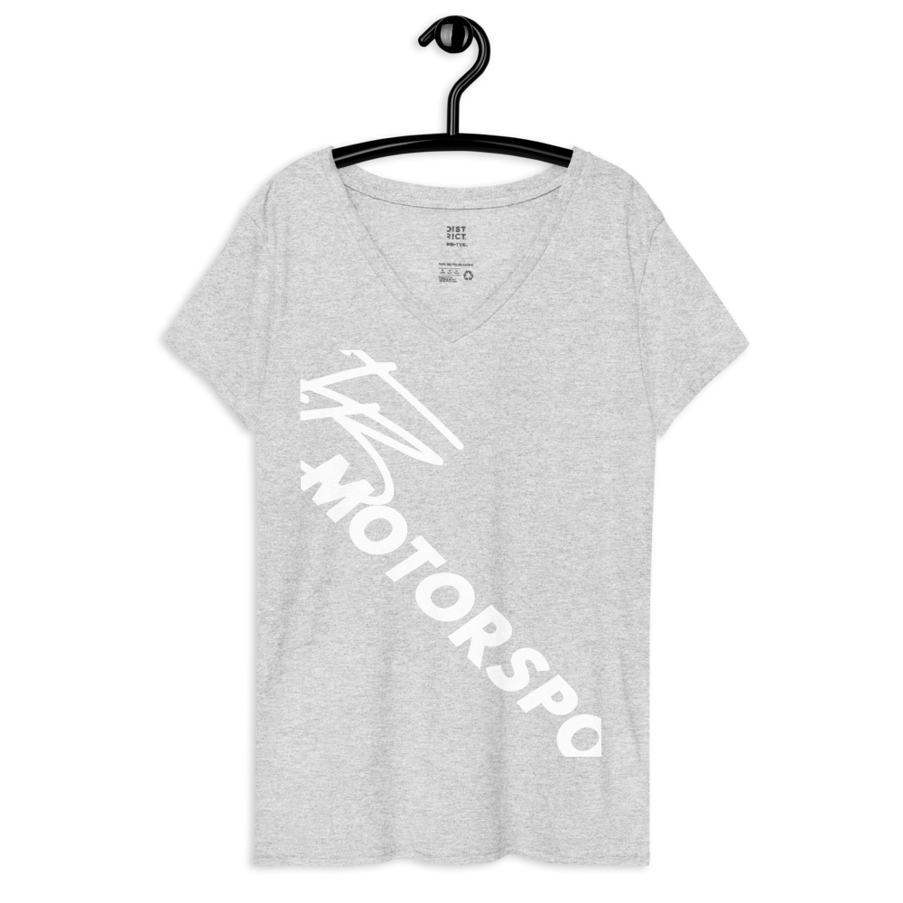 Recyceltes Damen-T-Shirt mit V-Ausschnitt TBM